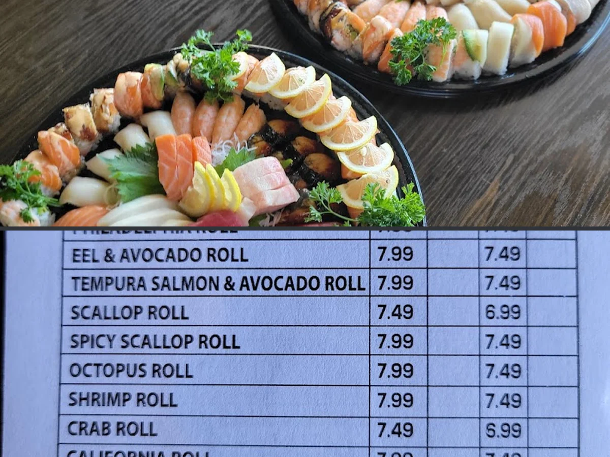 A spread of small plates and entrées.