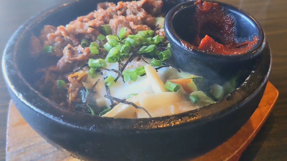A spread of small plates and entrées.