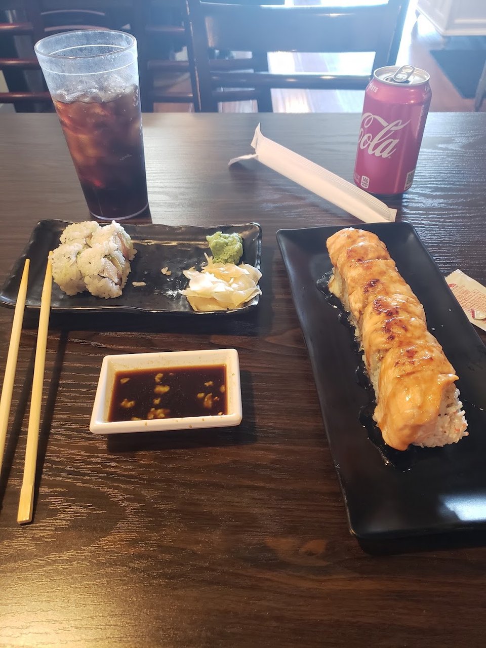 Philly Roll and Alaska Roll