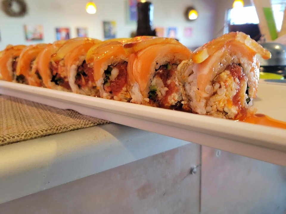 Salmon Cheviche